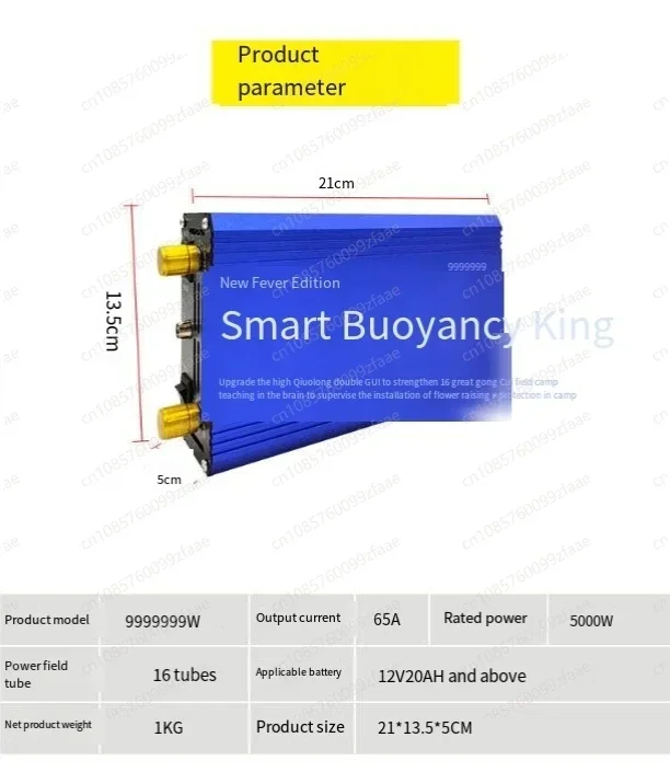 DC12V high power inverter, power saving, intelligent, battery head booster