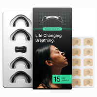 Skin Safe Nasal Strips,Intake Breathing Nasal Strip Starter Kit,Boost Oxygen,Reduce Snoring,Magnetic Nose Strips