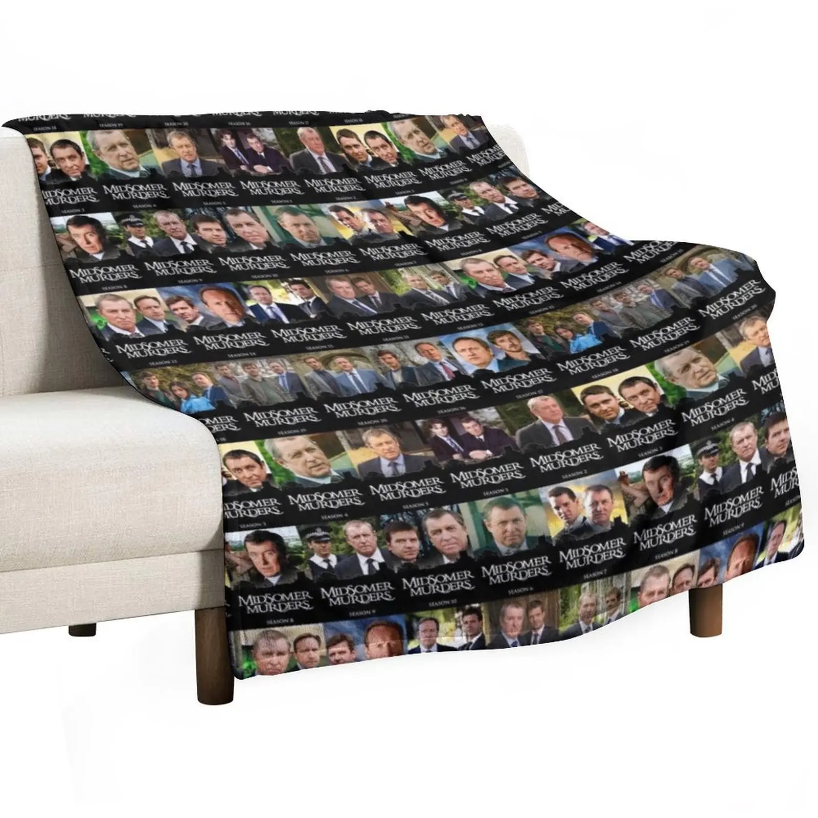 20 Seasons in Midsomer - Pattern Throw Blanket Luxury Throw Thermal for winter Blankets