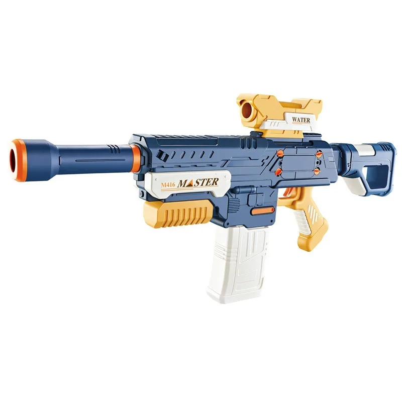 Integrated electric continuous water gun