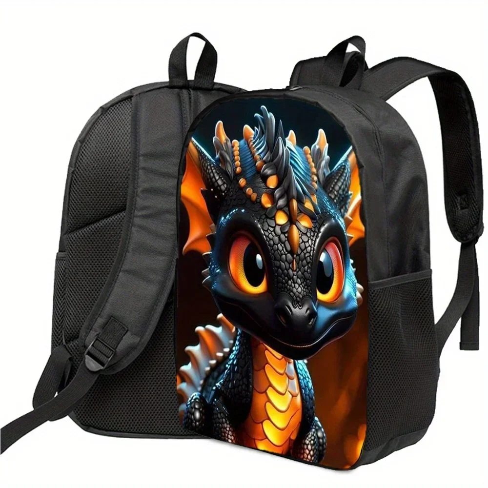 Custom Bag Leisure Backpack, Adjustable Shoulder Strap, Sports Style, Cartoon Print Design With Colorful And Unique Personality,