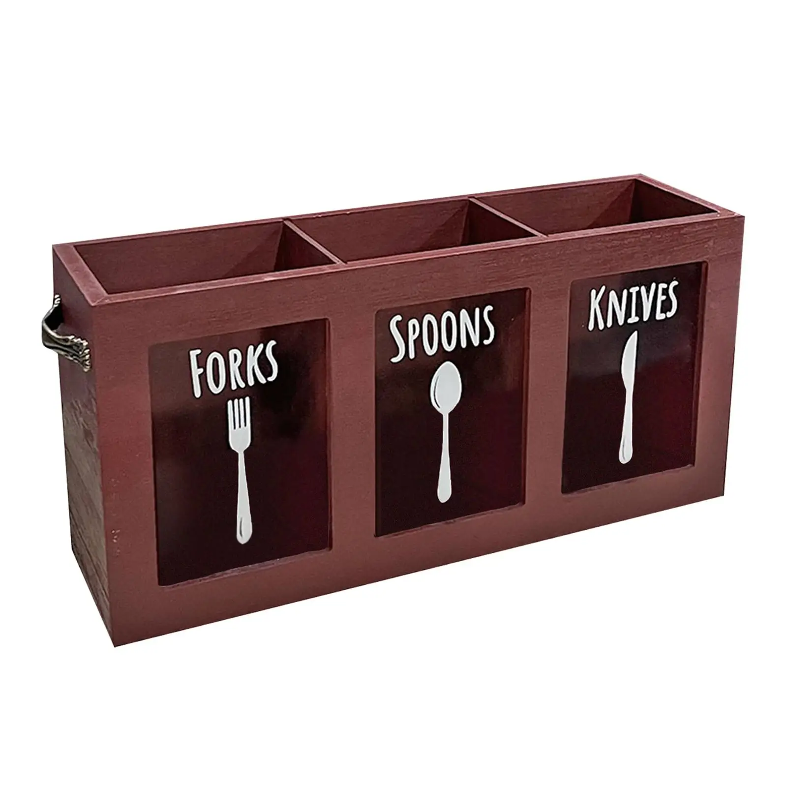 حامل أدوات المطبخ ملاعق السكاكين الشوك المنظم الديكور تنوعا أواني الفخار حامل أطباق لكونترتوب الحفلات #3