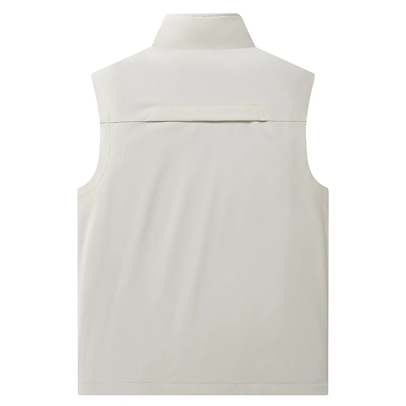 New Men Spring Vest Outdoor Tactical Men's Sleeveless Waistcoat Multiple Pockets Plus Size Male Fishing Vest Outwear