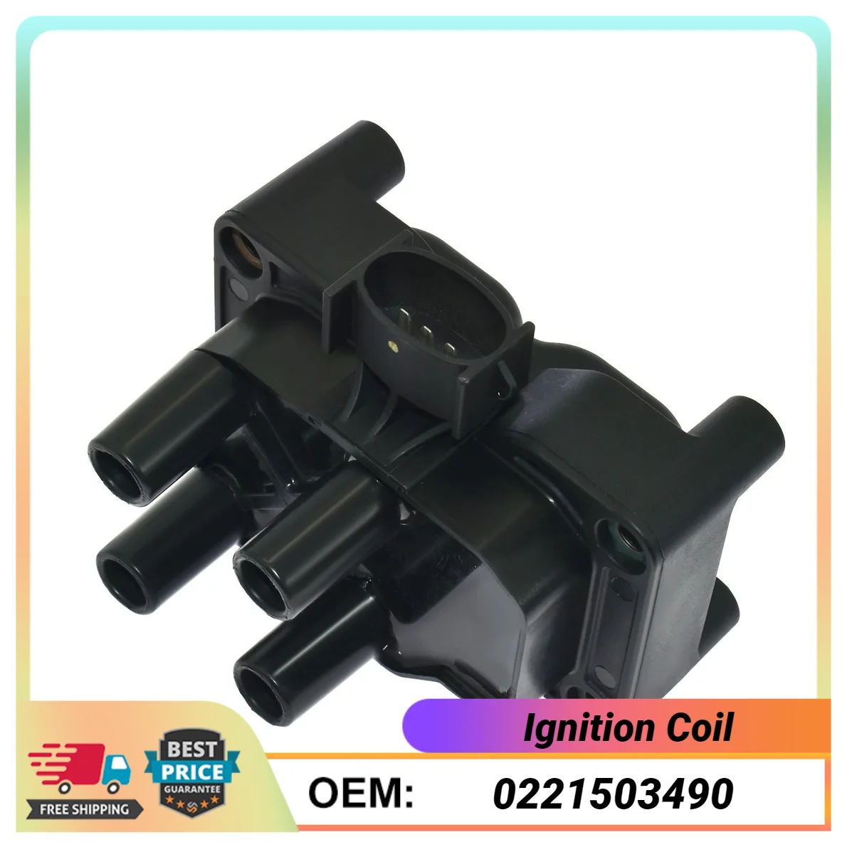 1PCS Ignition Coil 0221503490 For Ford Cougar Escort Fiesta Focus 1.0 1.4 1.6 1.8 2.0 L4