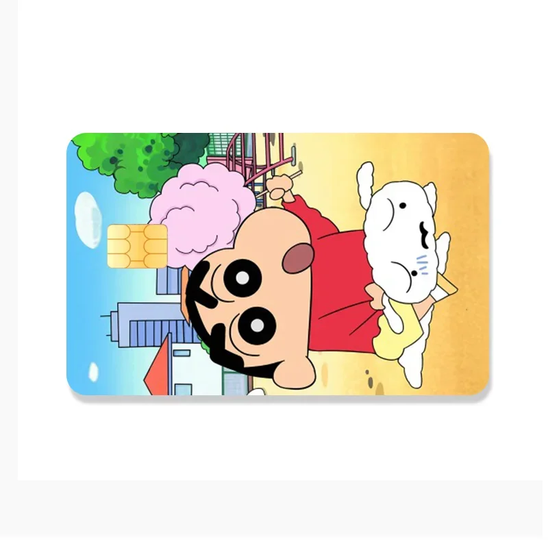 Keeppley New Crayon Shin-chan Cartoon Kawaii Card Credit Card Cute 2024 Bus Card Chip Card Protective Case Gifts