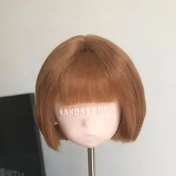 2026 Kari Doll Natural mohair wigs for Landazz Landoudou Doll 16cm head circumference