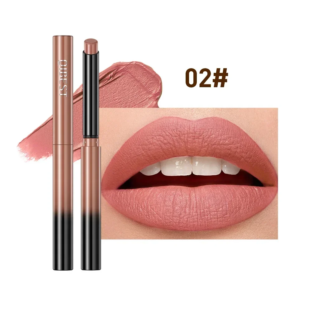 Matita per rossetto opaco Heallor Waterproof Sexy Red Nude Purple Tint Lip Lasting Lip Gloss Liner Pen cosmetici per il trucco a lunga durata