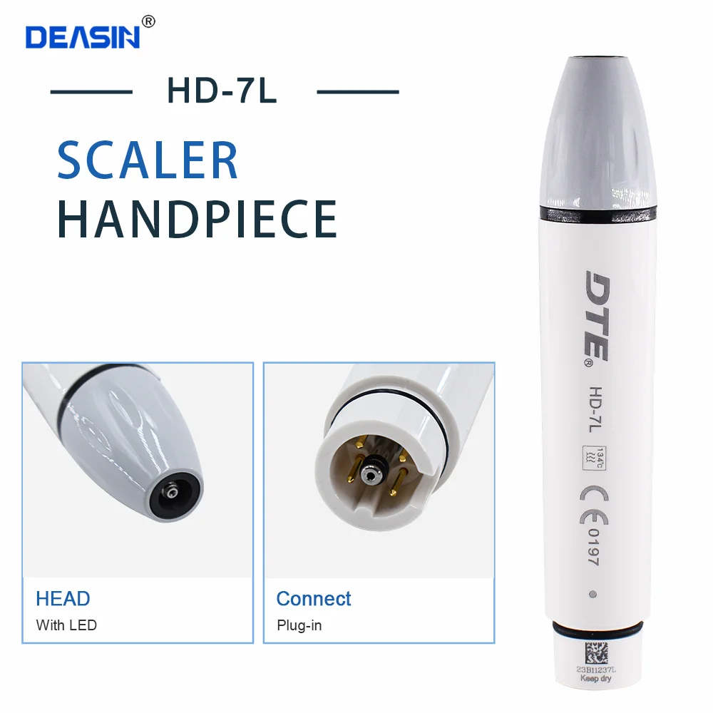 

Dental Ultrasonic Scaler Handpiece Dentistry Ultrasound Scaling Handle DTE HD-7L Dental Products Dentist tool