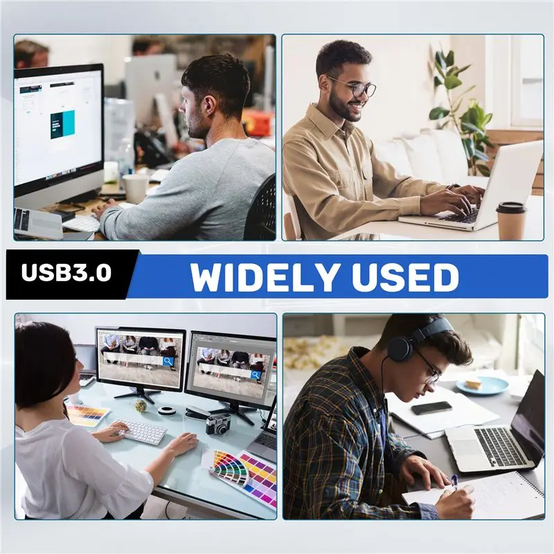 USB HUB 3.0 USB Splitter 3 Ports Extensor Multi USB Extension Multiple 3 0 Hub SD Card Reader USB3.0 Expander For PC User-Friend