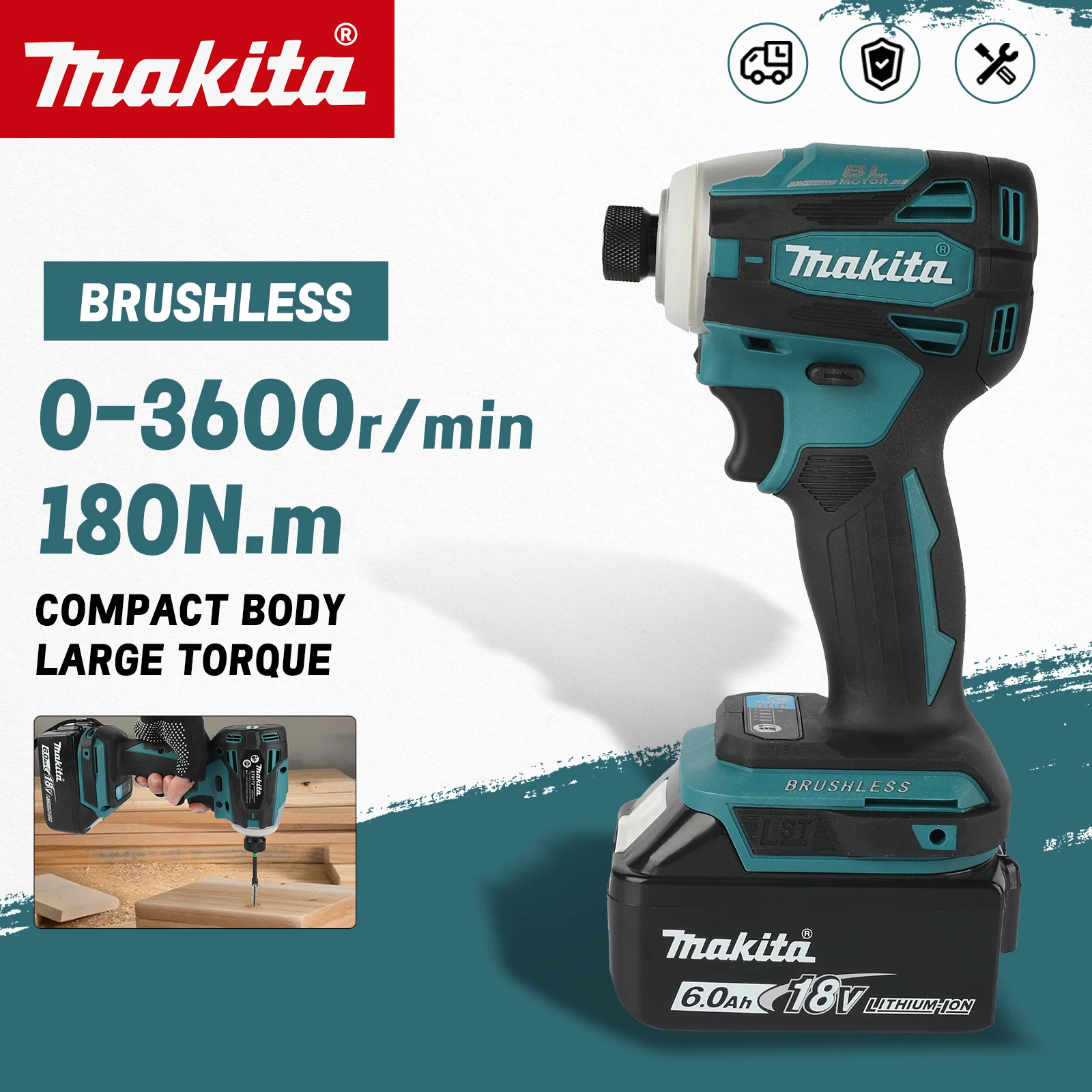 Makita DTD172 Wirel…