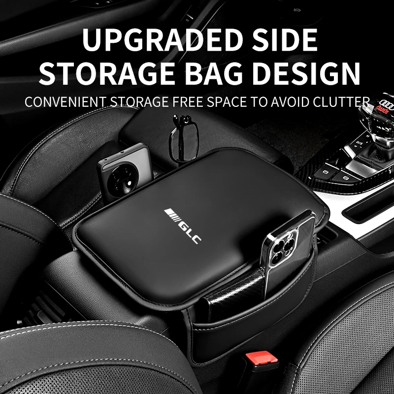 Car Center Console Armrest Cushion Holder Multifunctional Storage Box Pad Car Accessories For Mercedes Benz GLA GLB GLC 2015