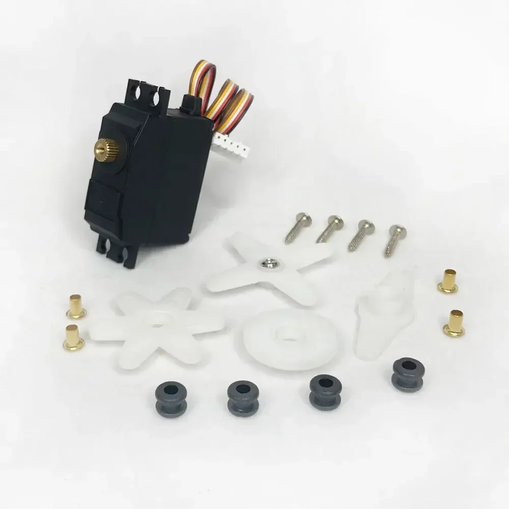 25g Plastic Servo Steering Gear Servo for 1/12 Wltoys 12428 12423 RC Car Truck Model Steering Part Accessories Micro RC Servo