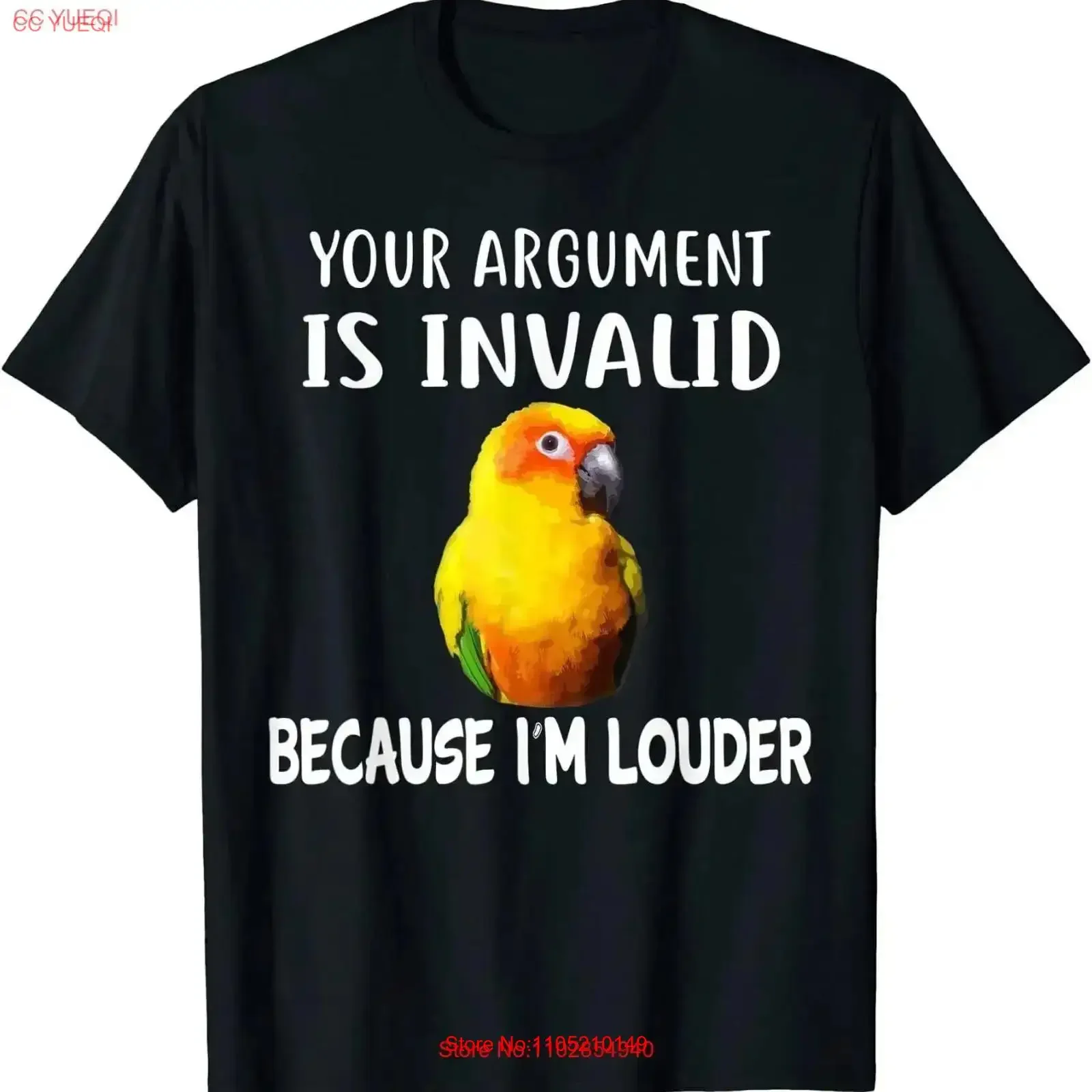 Funny I'm LoudFunny I'er Sun Conure Parrot Bird T Shirt Size M 3XL vintage Washed Versatile homme Stretched Casual Stylish