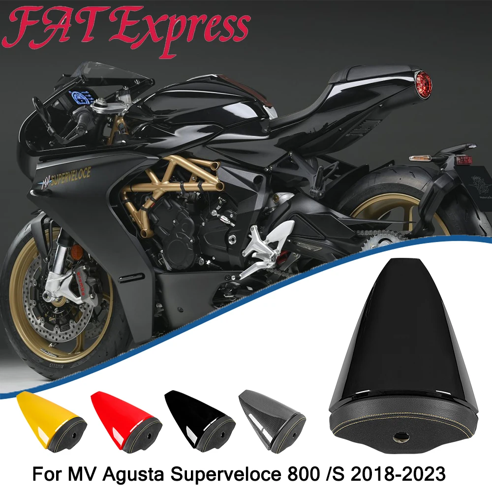 

Motorcycle Passenger Pillion Rear Seat Cover For MV Agusta Superveloce 800 /S 2018-2023 Tail Section Solo Back Fairing Cowl Kit