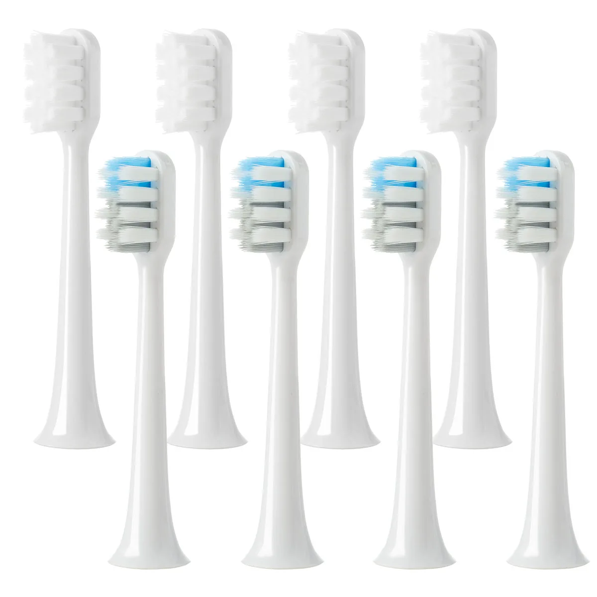 Replacement Brush Heads for Xiamijia T200 MES606 Electric Toothbrush Soft Bristles Standard/Sensitive Cleaning 6/8PCS