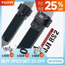 TILTA for DJI RS2/RS3 pro/RS4/RS4 Pro RS5 Remote Control Handle Dual Channel Wireless Lens Control Handle for Advanced Ring Grip