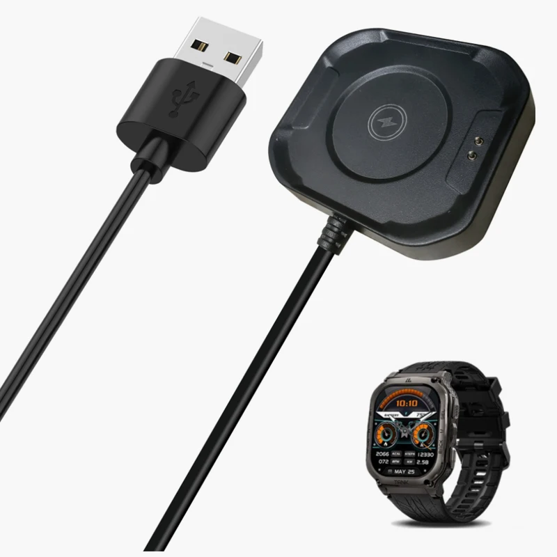 

Dock Charger Adapter USB Charging Cable Cord For Kospet TANK M3 ULTRA Sports Power Charge Wire Smart Watch TANK M3 Accessories