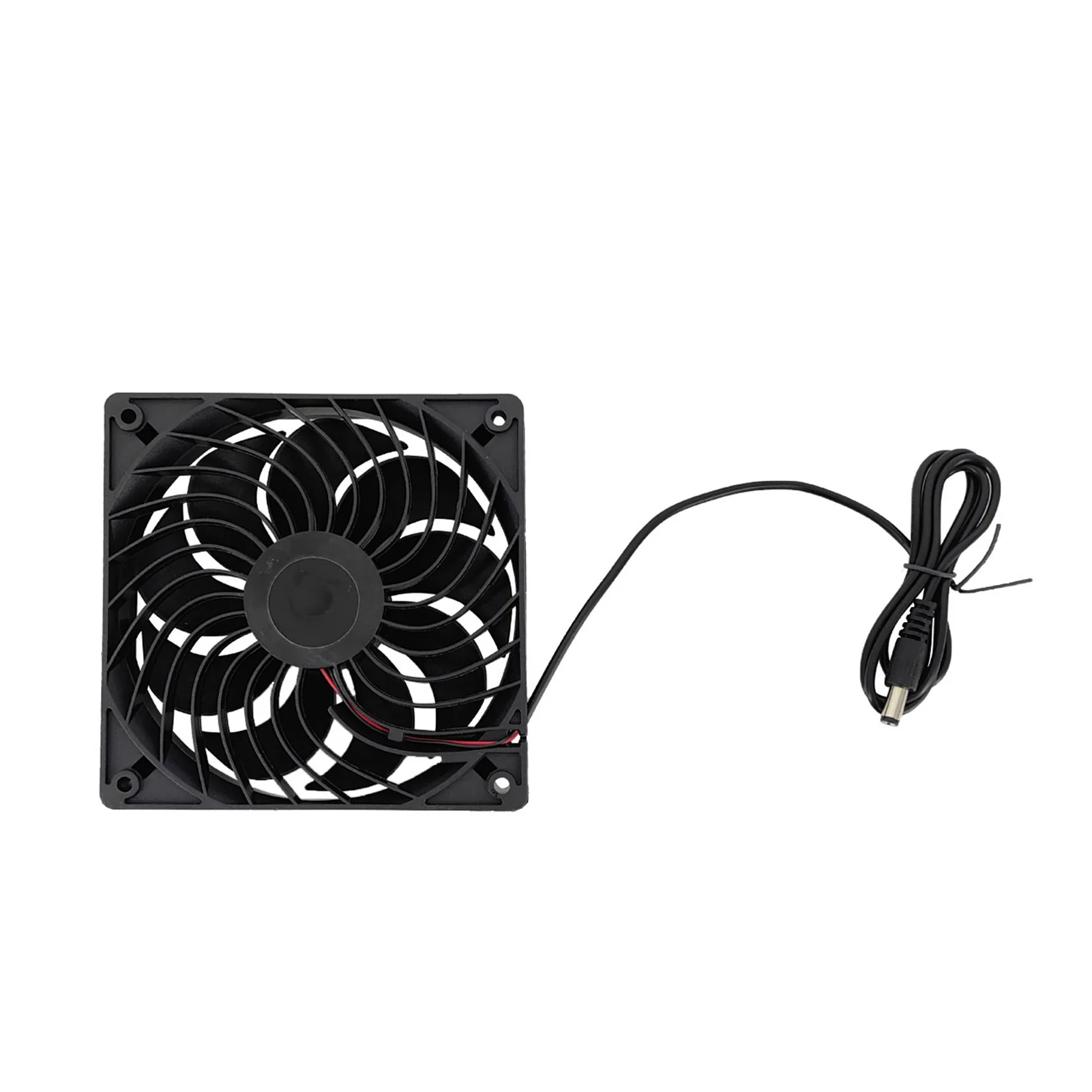 Solar Ventilation Fan 2 High Speed Brushless  Fan Solar Exhaust Fan Kit Easy To Install with 16W Solar Panel for Barn Shed