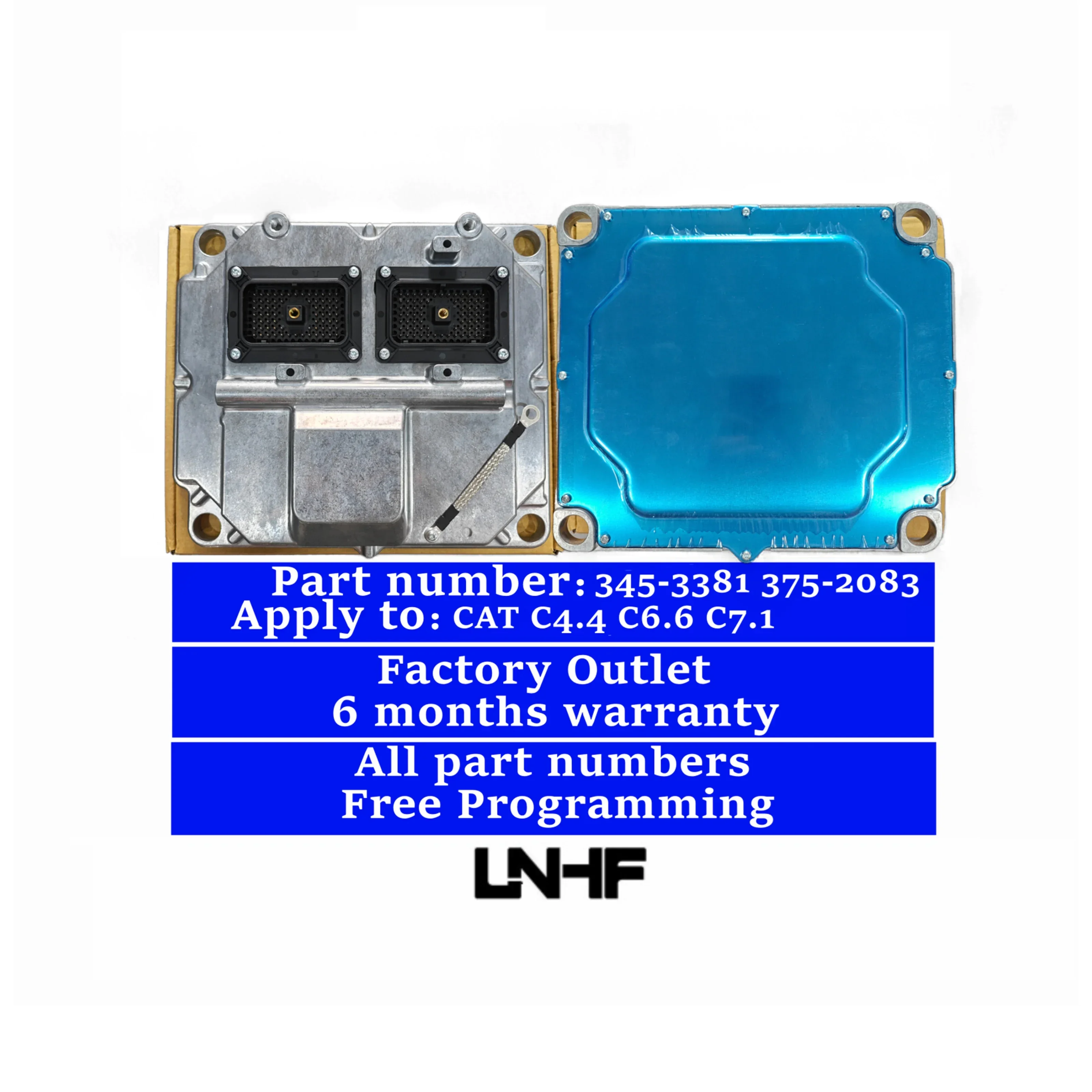 

LNHF 345-3381 New excavator engine Control unit 320E 329E C4.4 C6.6 C7.1 ECU ECM 345-3381 For CAT catpillar