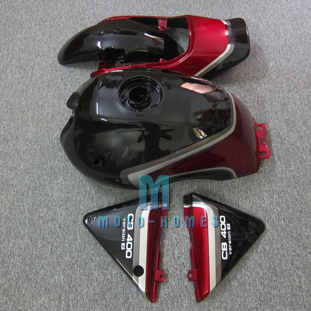 Red Black Motorcycle ABS Fairing Bodywork Panel Set for CBR400RR 1992-1995  92 95 CBR400 400RR Road Racing Rebuilding Bike