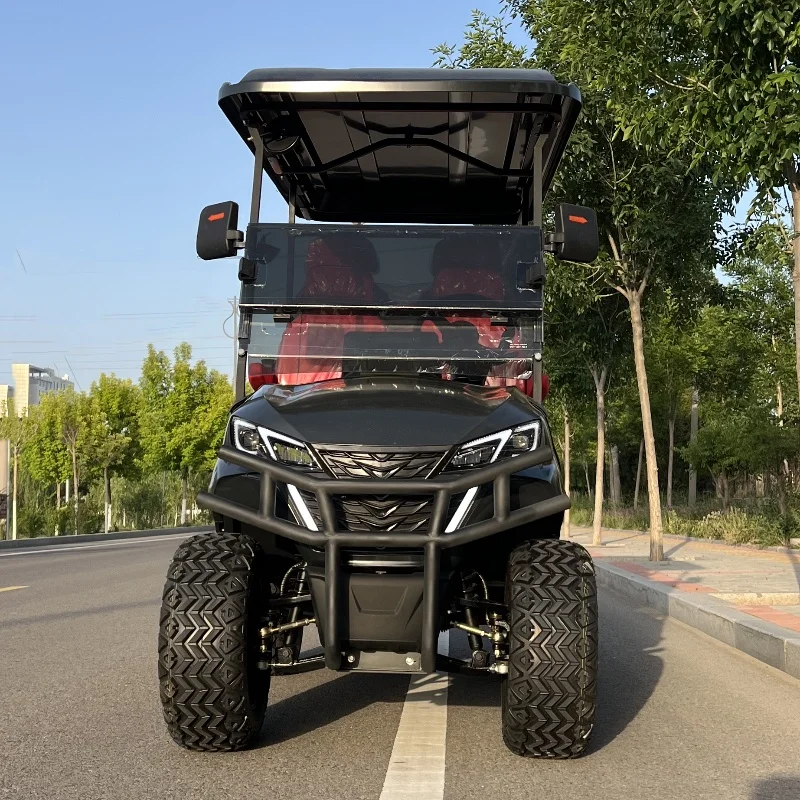 

New Style Factory Price Sightseeing Golf Cart 4 Seater Lifted 4 Passenger Golf Car Brand New 4 Wheel Electric Club Car Golf