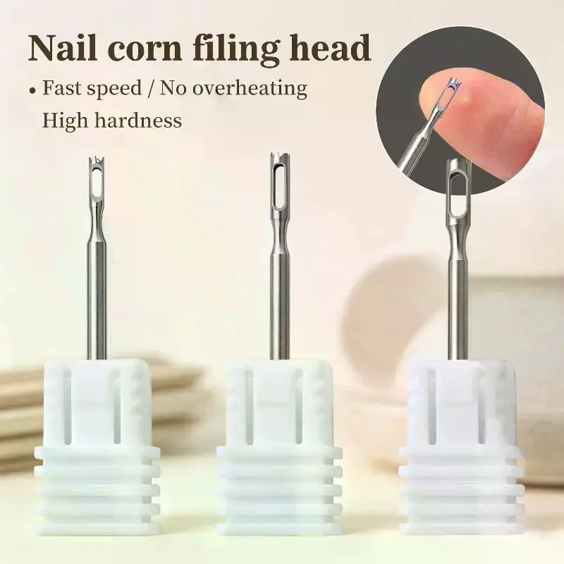 Precision-Control Pedicure Drill Bits for Professional Podiatry Medical Pedicure Targeting Verruca Corn Warts