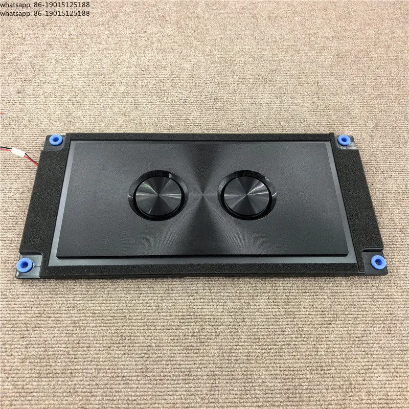 Passive double 3-inch ultra-thin subwoofer speaker subwoofer car seat gun 2.1 power amplifier subwoofer guide hole