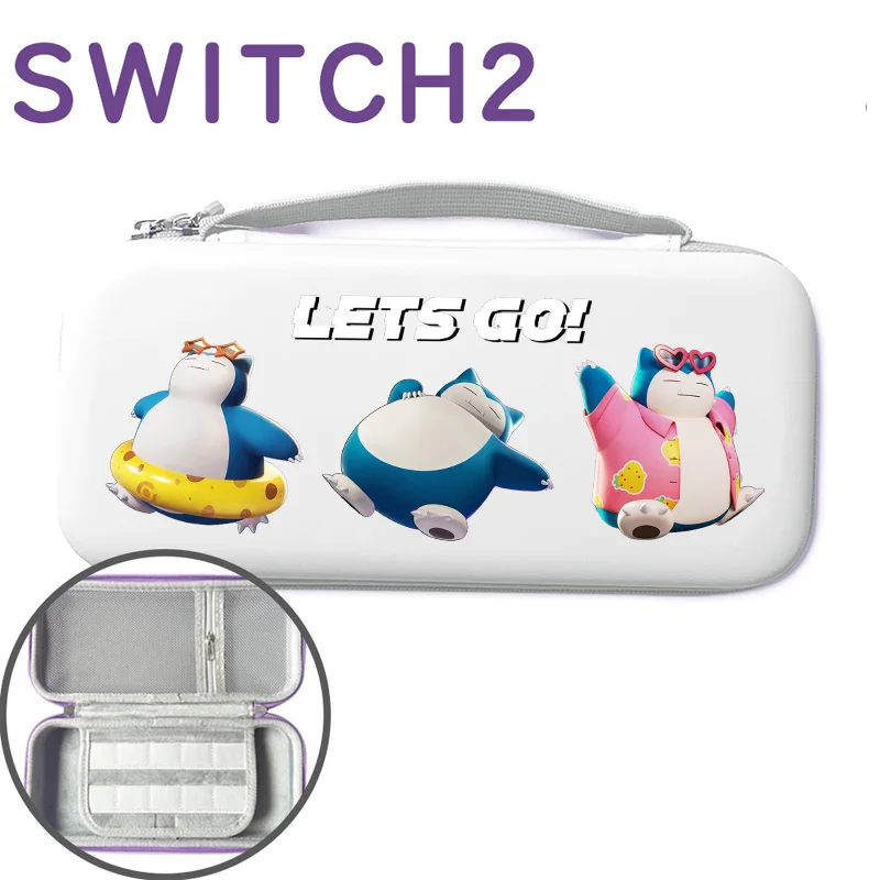 ポケモンピカチュウアニメ保護キャリングケースニンテンドースイッチ 2 NS スイッチ 2 収納袋ポータブル旅行ハンドバッグアクセサリー