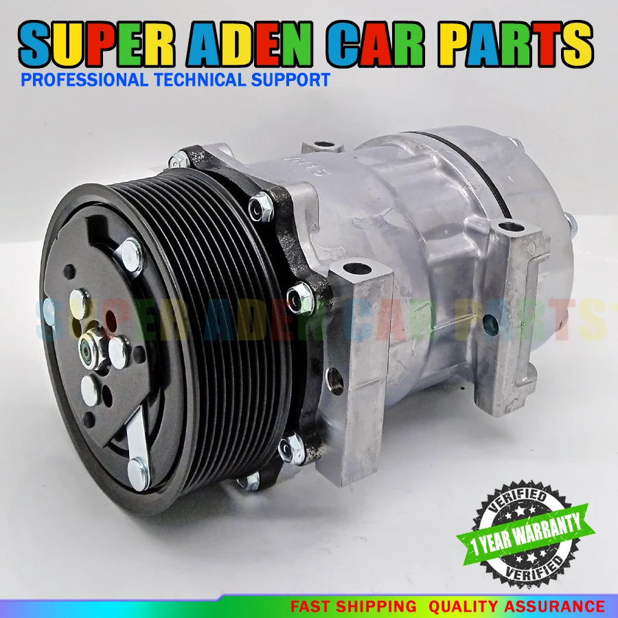 Air Conditioning Compressor For Scania Trucks 7h15 SD7H15 1531196 1888032 15504811 18530814 92020227 8645636 40405346 10570608