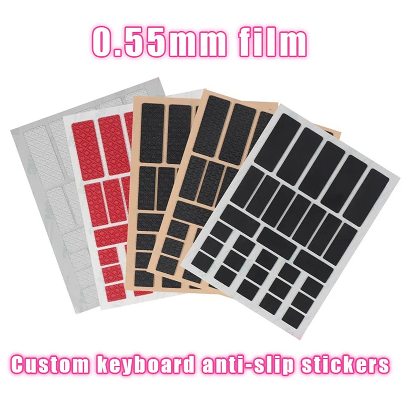 △ DIY Anti-Slip Universal Style Mouse Sticker Wireless Gaming Sweat-Proof Mouse Grip Sticker Tape Wear-Resistant PC