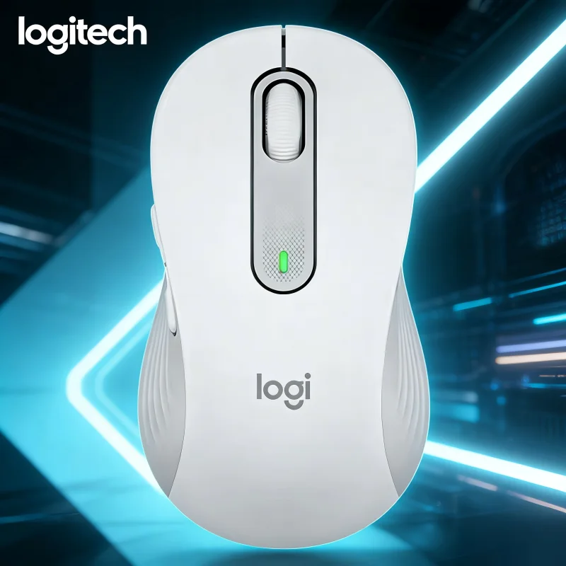 

Logitech M750/M650L E-sports Enjoyment Двухрежимная беспроводная мышь Бесшумная эргономичная легкая игровая офисная адаптация