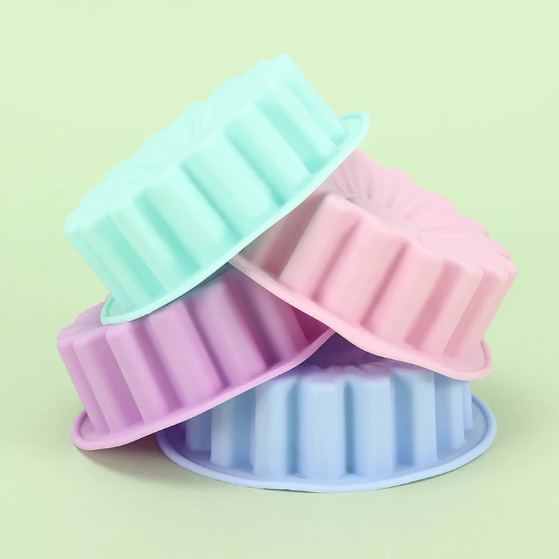 창의적인 DIY 설탕 공예 케이크 식물 폴더 실리콘 금형, 퐁당 금형, 수제 비누 몰드 케이크 장식 도구, 주방 도구