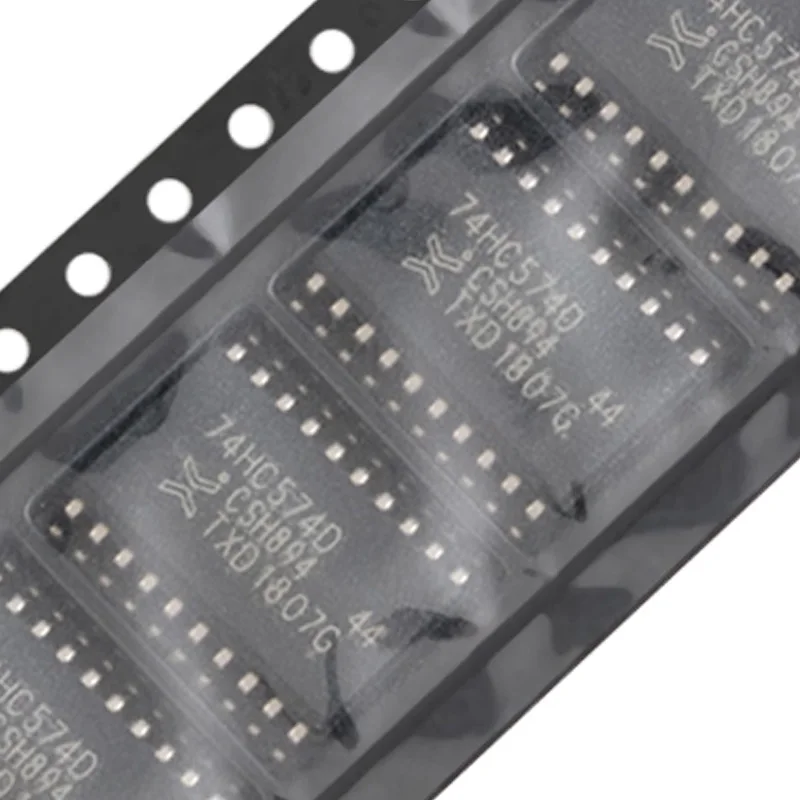 

100 Pieces of Brand New Original 74Hc574D,653 Soic-20 Eight-Channel D-Type Positive Edge-Triggered Flip-Flops with Tri-State Output