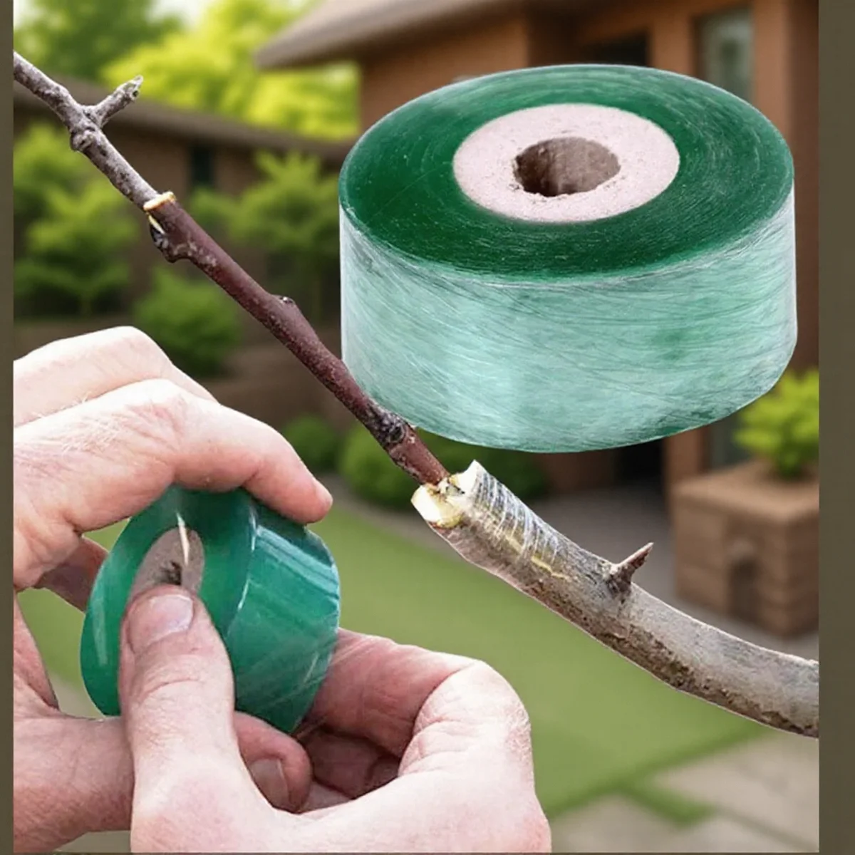 Grafting Tape 1/3/5CM x 200M Gardening Tools for Fruit Trees PVC Moisture Barrier Film Plant Grafting Supplies
