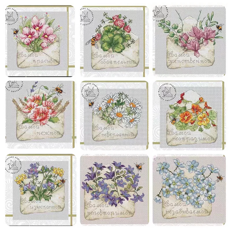 ZZ4821 Cross Stitch Kits Cross-stitch Kit thread embroidery sets embroidery smooth sets counted cross stitch kits sewing kit Diy