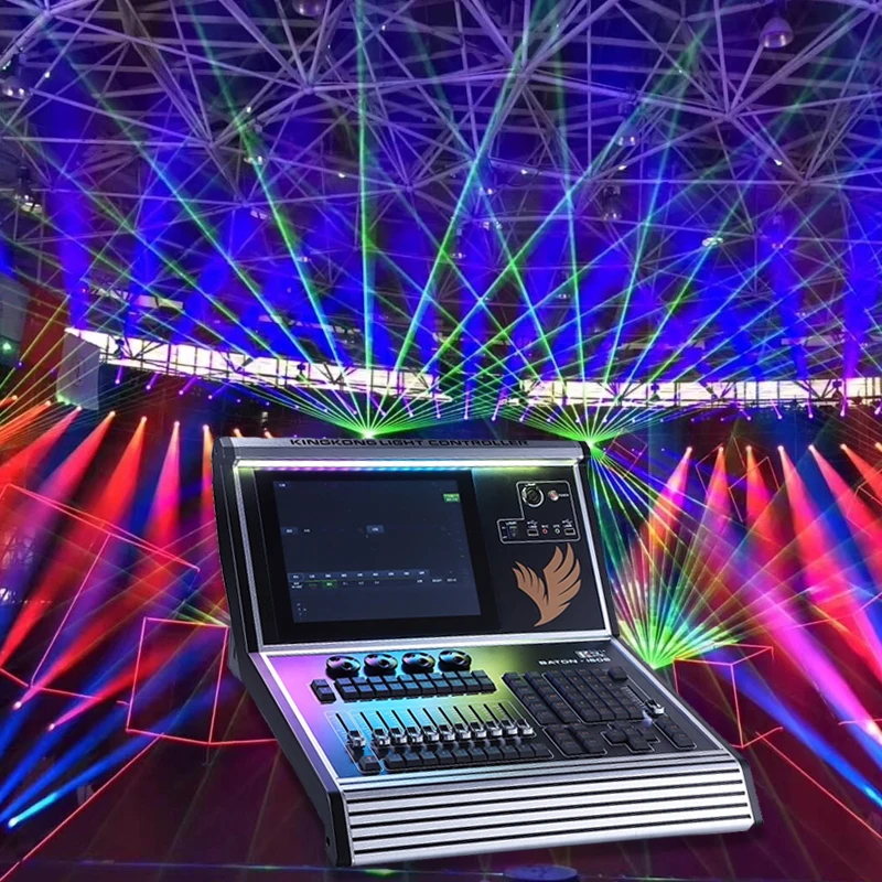 King Kong 2048 Channel DMX Console Stage Effect Light Dj Controller light Disco Ball Moving Head Beam Light Touch Console