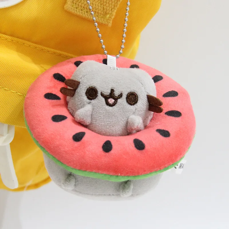 Cute Plush Toys Donut Shaped Room Decorations Anime Style Potato Chips Ice Cream Pizza Cake Cat Dolls Gifts for Kids And Anime L