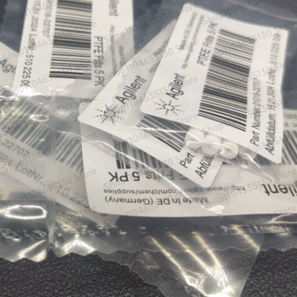 5PC suitable for Agilent filter cartridges PTFE filter white head 01018-22707 original HPLC exhaust valve 1100/1260/90