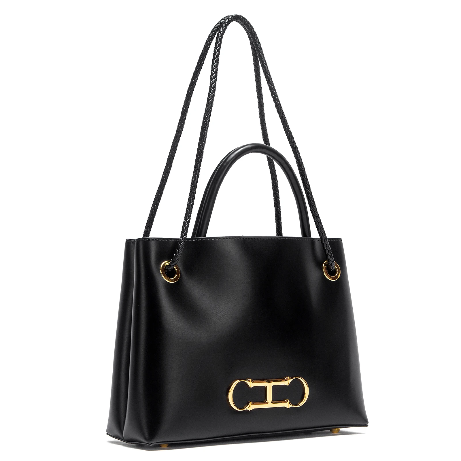 Minimalist Solid Color Stylish Classic Large Capacity Solid Color Women's Shoulder Bag Business Commuter Women's Tote Bag