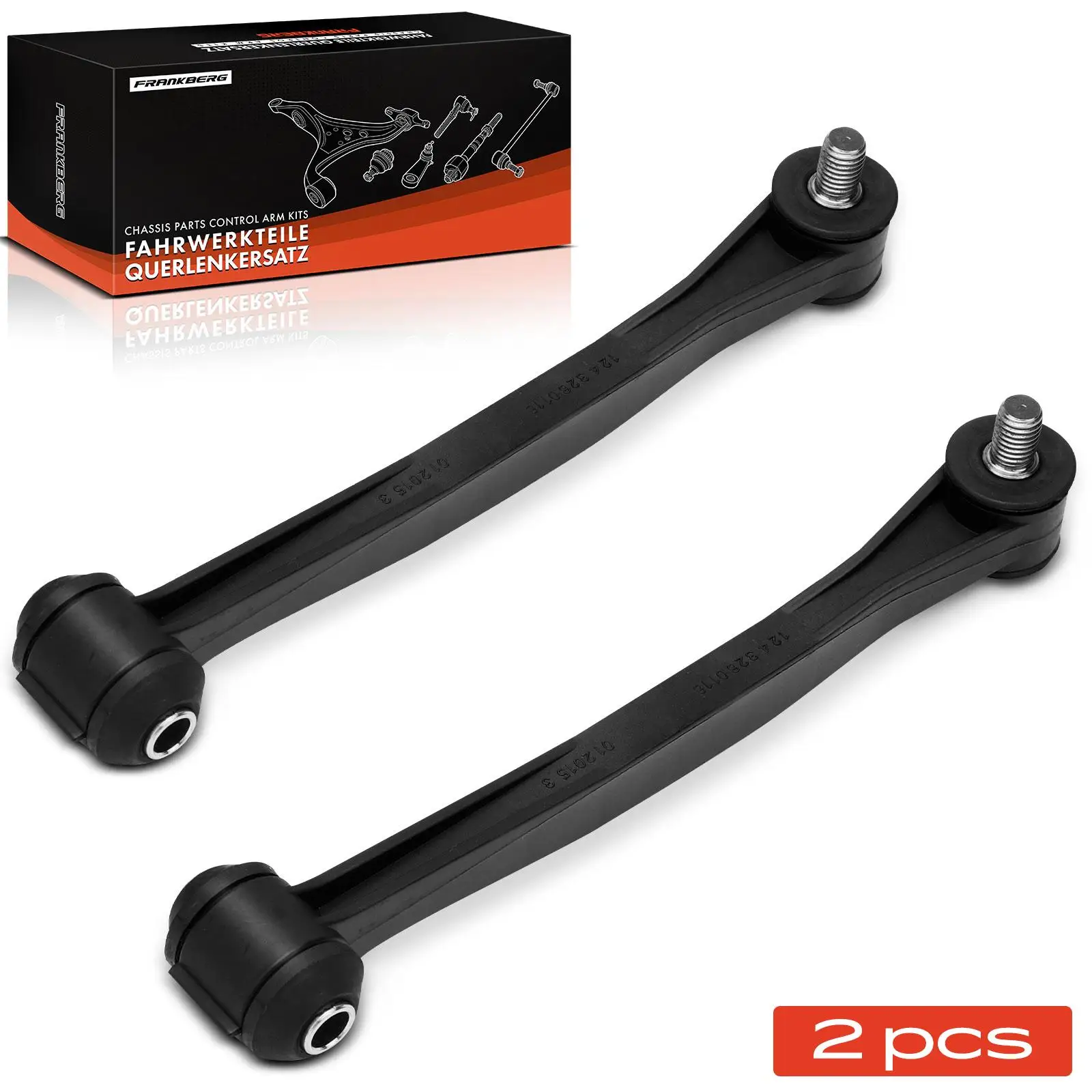 Frankberg 2x Koppelstange Hinterachse links rechts für Mercedes-Benz C124 W124 S124 W201 A124 W202 S202 C208 A208 W124 19841