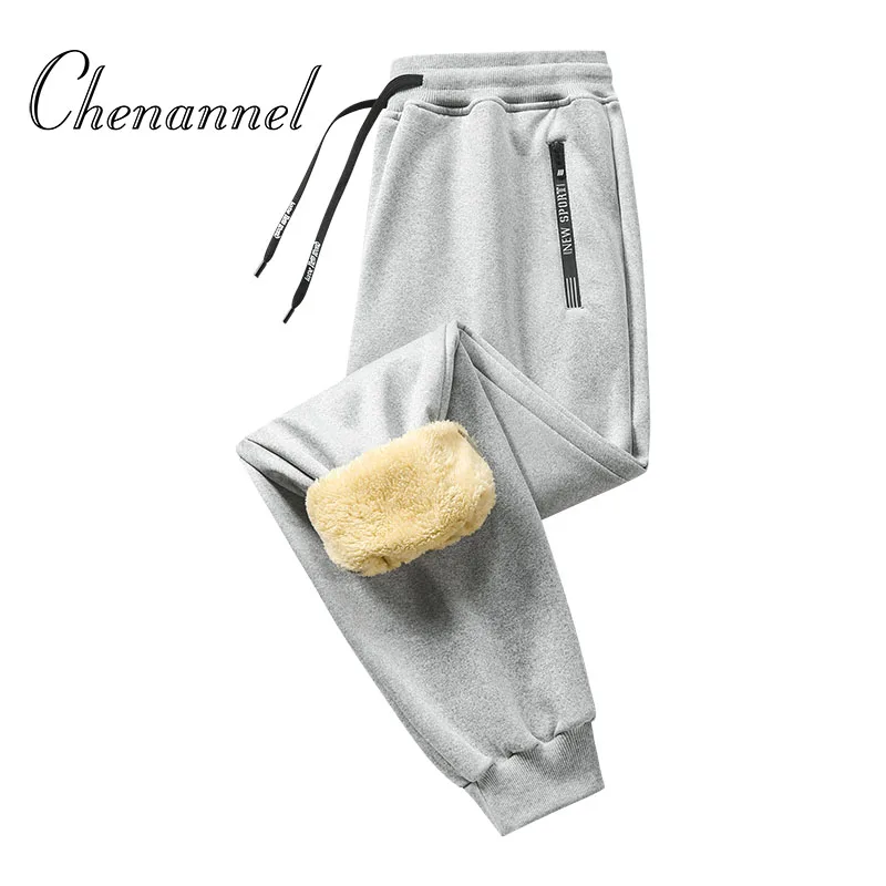 

Winter Trousers men Lamb Cashmere Cashmere Thickened Warm Bodysuits Leggings Loose Casual Pants Cargo Pants men Pantalones