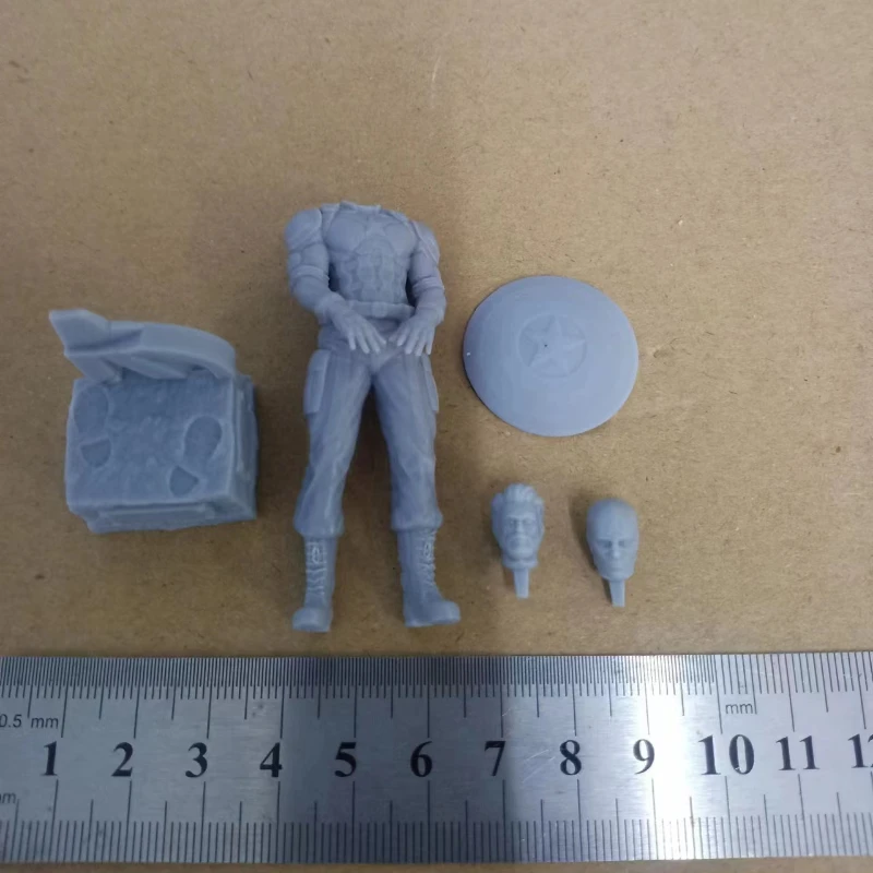 Suit Style Men Full Resin Figure 1/24 Scale 75mm Model Kit Diy Miniatures GK Unassembled and Unpainted Diorama Toys