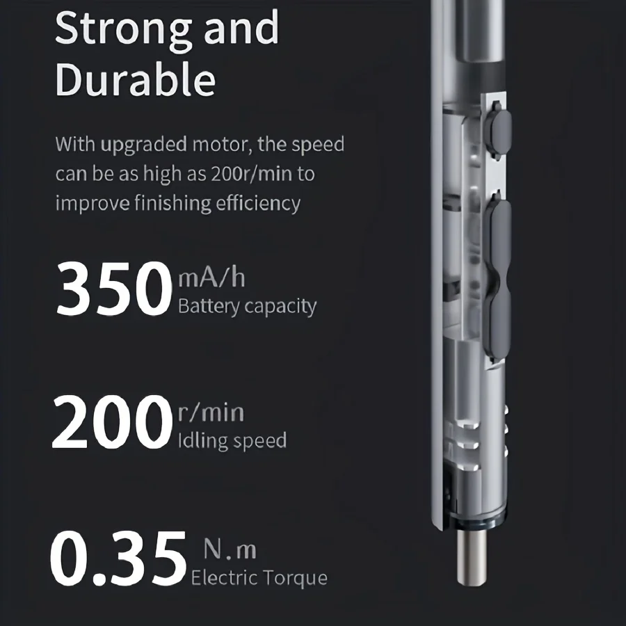 Precision Electric Screwdriver Set 28 in 1 with 24 Magnetic Screwdriver Bits Electric Repair Tools for iPhone PC Watch Camera DI