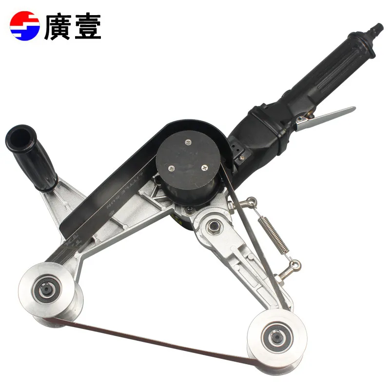 Pneumatic belt machine, round tube wire drawing, round tube polishing machine, grinding machine, wire drawing machine GY1492