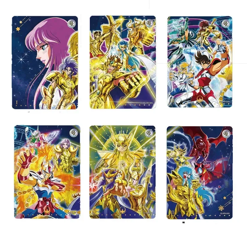 Genuine KAYOU Gold Saint Seiya Saori Kido Poseidon Hilda BP/UR/QR/PR Single Card Full Set Anime Rare Exquisite Collection Card