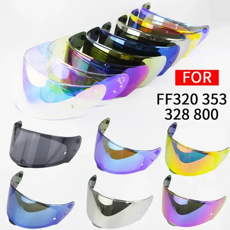 Motorcycle Helmet Visor Shield For LS2 FF800 FF328 FF353 Helmet Replace Extra Lens FF328 Sunscreen Cascos Windshield Accessories