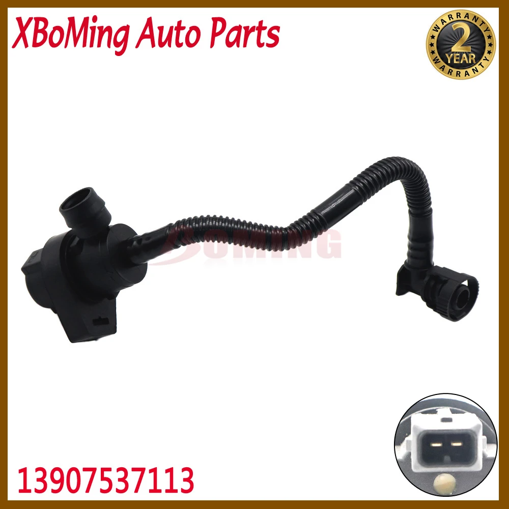 13907537113 Fuel Tank Breather Valve With Breather Line Fits For BMW 550I 650I 750I 750I X5 2006-2010 13-90-7-537-113 CP936