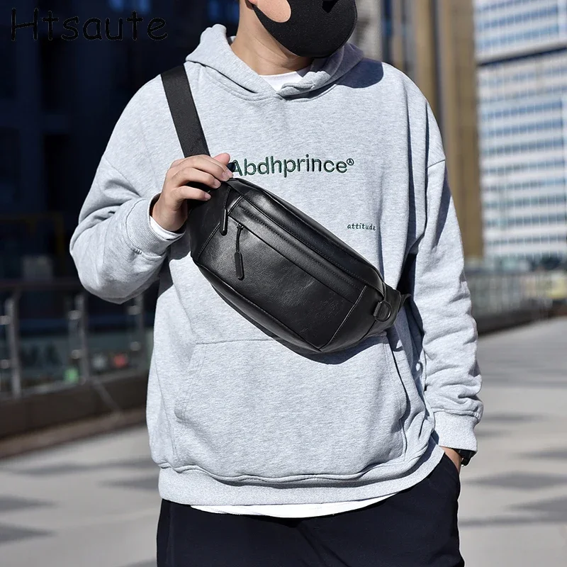 

Casual Waterproof Chest Packs Men's Crossbody Bags Bolsa Men's Waist Packs Purses and Handbags Waist Belt Bag Kawaii bolasa