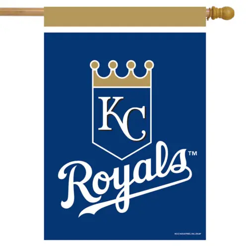 Kansas City Royals House Flag Licensed ; Briarwood Lane