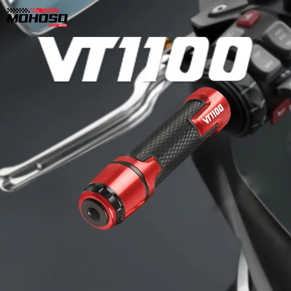 

For Honda VT1100 VT 1100 VT1100C Shadow 7/8" 22MM Handlebar Hand Grips End Handle Grip Ends Plugs Accessories